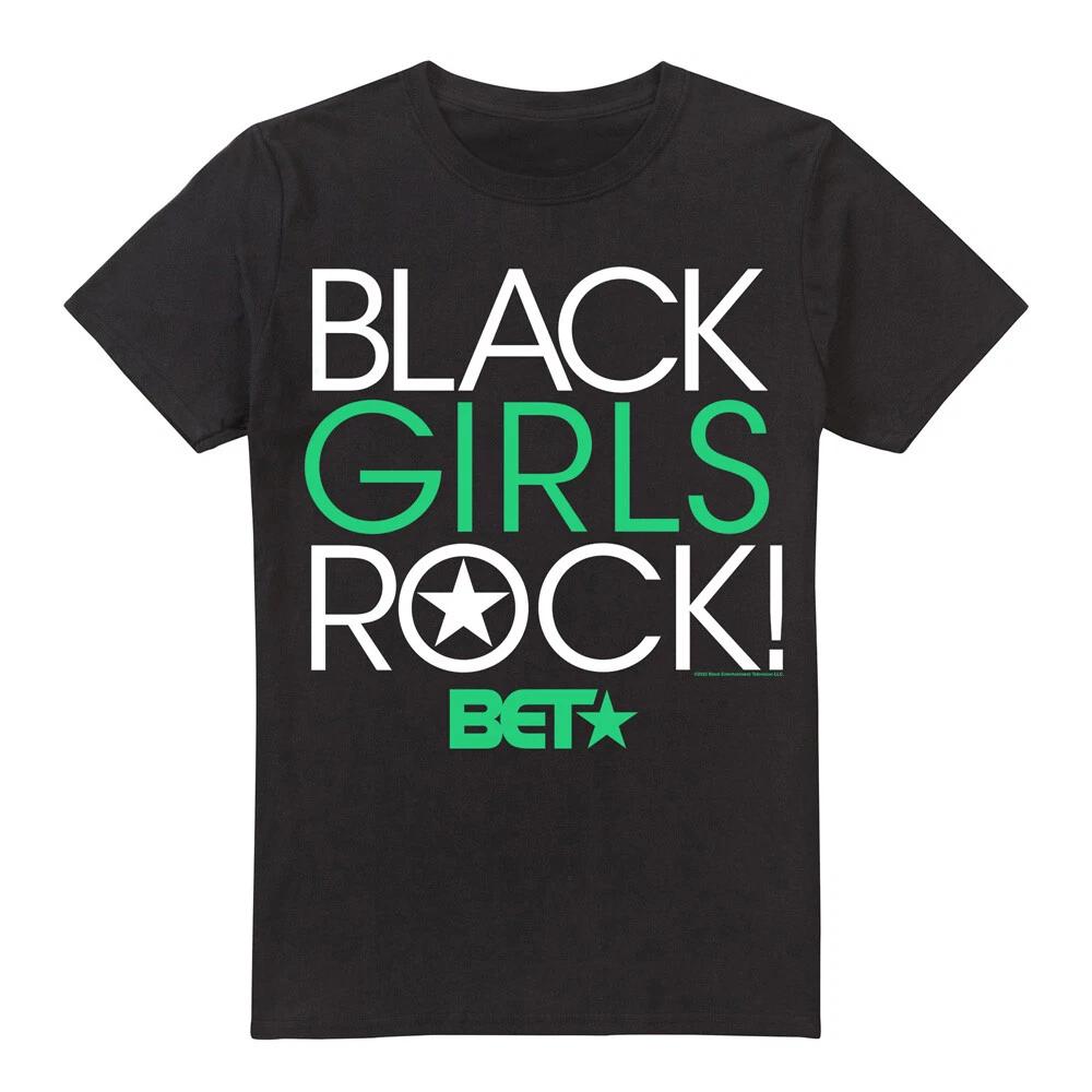 Bet Black Girls Rock 100% Cotton T-shirt Mens Tees Top S-2XL, Black L