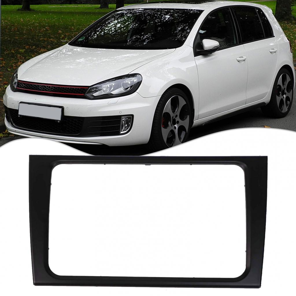Car CD Box Radio Head Unit Bezel Trim 5K0858061F For Golf 6 For GTI For MK6 New