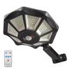 Luci Solari a LED 168 12h Illuminazione Proiettori di Sicurezza Esterno Sensore di Movimento Impermeabile Giardino Cortile Lampione Stradale Impermeabile