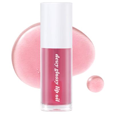 Merge Dewy Glossy Lip Oil, See-through Pink, 3.5ml, 1 Piece