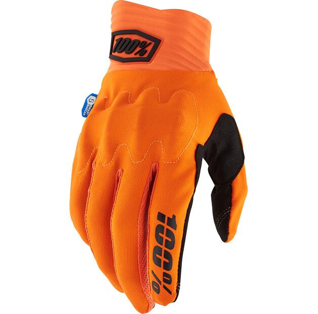 Fahrradhandschuhe 100% Cognito Long (orange)