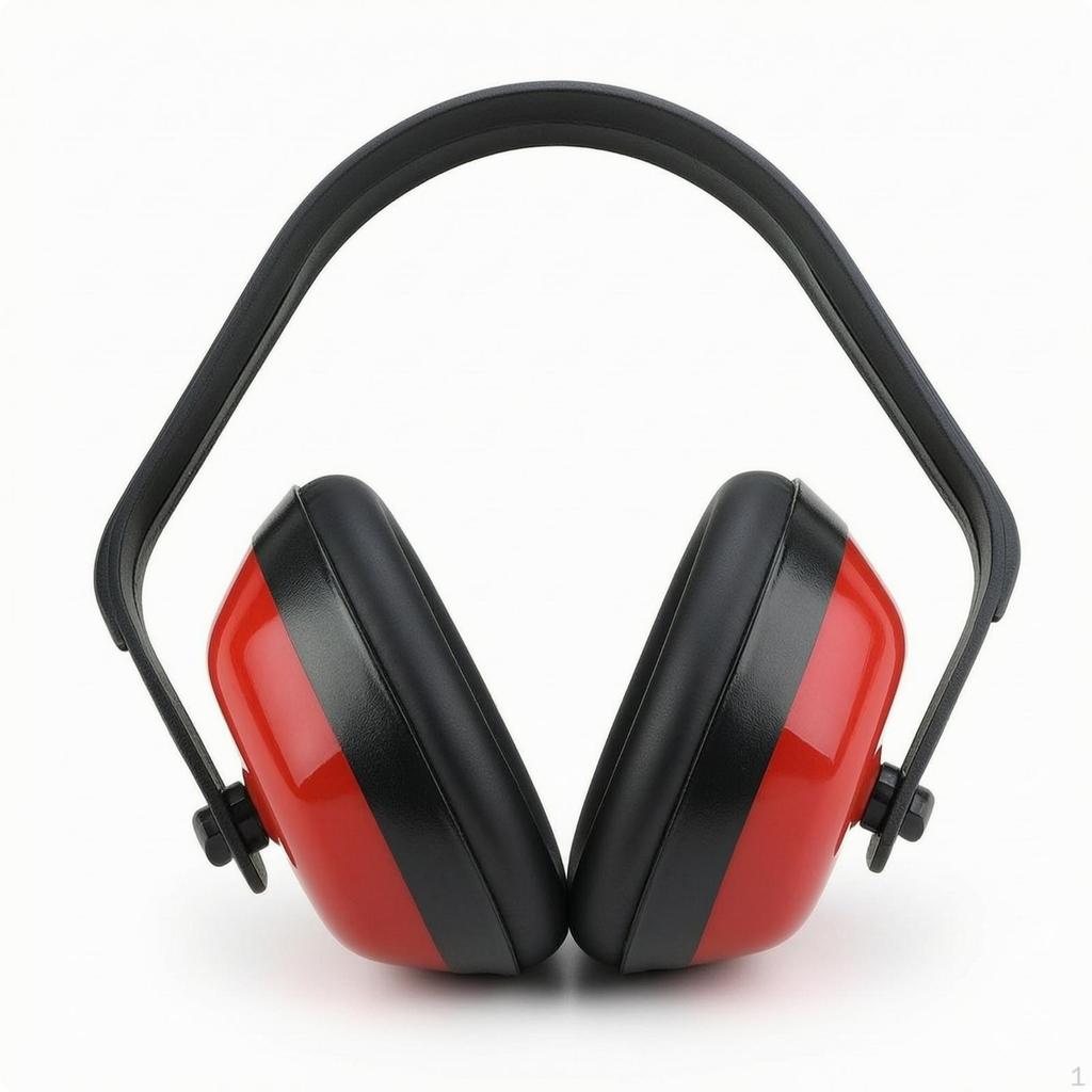 Hearing Protector with Padded Cups Guarding Noise Reduction Ear Muffs Cushioned for