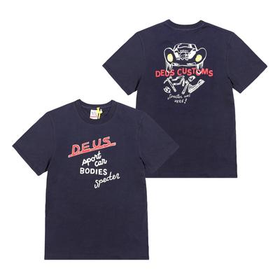 DeuS Ex Machina Herren T-Shirt SpecTer workShop Dmf241540b