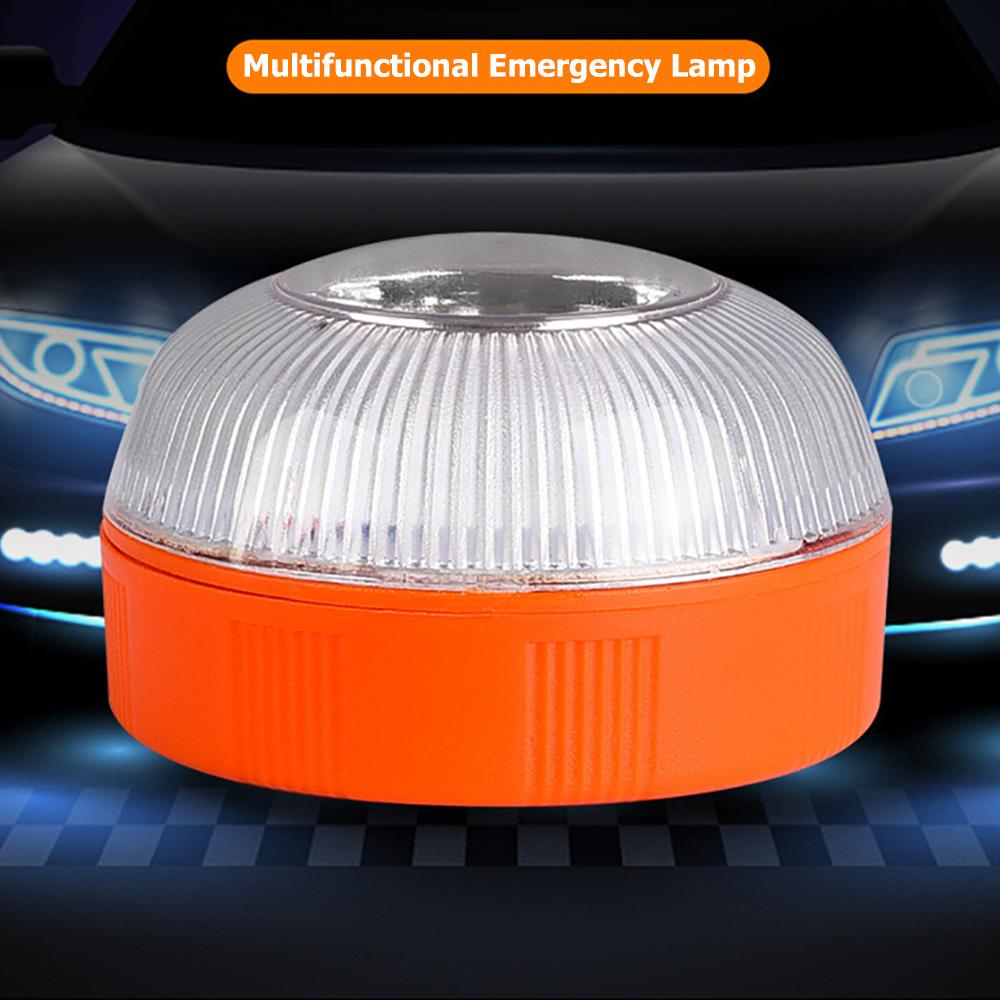 LED Auto Notfall Licht V16 Homologiert Dgt Genehmigt Auto Notfall Beacon Licht Wiederaufladbare Magnetische Induktion