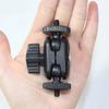Stable Double Ball Head Bracket 1/4''Screw Action Camera Holder  for Camera Monitor Video Light Mic
