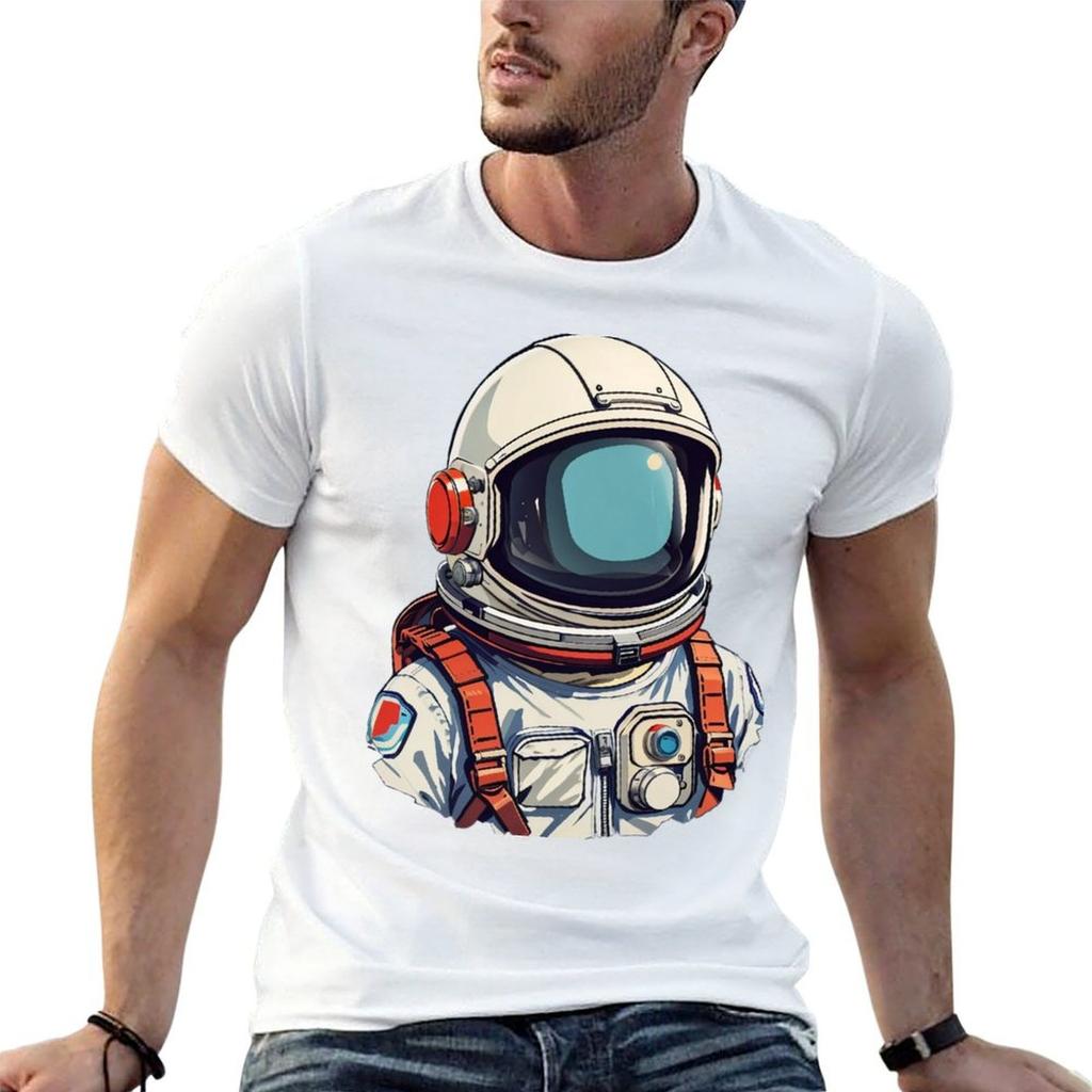 Astronaut Space Outer Moon Planet Suit Tshirt Unisex T Shirt Designer Funny T Shirts Dark Humor Unisex T Shirts Cotton Tshirt