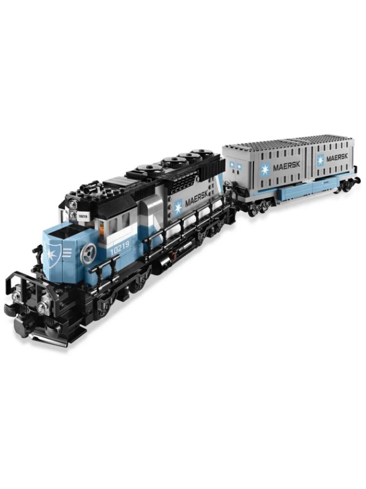 1234 PCS 10219 City Steam Train Building Blocks Bricks Birthday Christmas Girls Toys Compatible With 21006