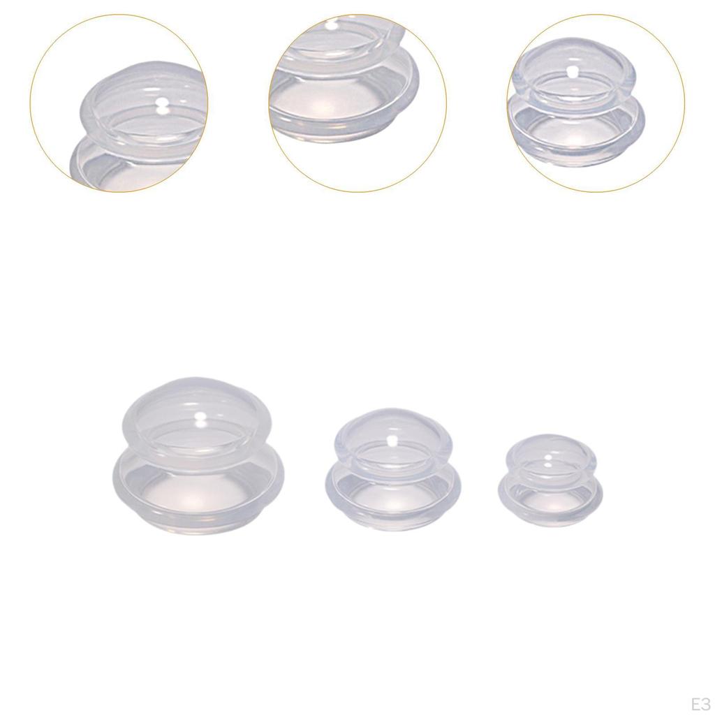 3 sztuki baniek do masażu antycellulitowego, chińskie bańki, profesjonalne bańki próżniowe do ciała i nóg