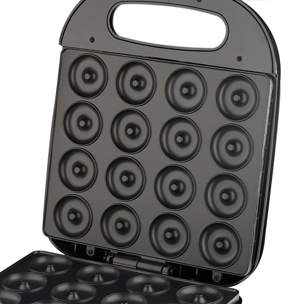 1400W Mini Donut Breakfast Machine Bread Desserts Maker with Non-stick Surface Cake Baking Machine