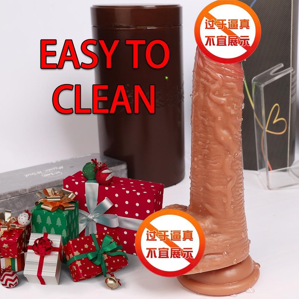 Fake Penis Sex Toy Silicone Dildo Large Meat Stick Female Masturbator Adult Sex Toy