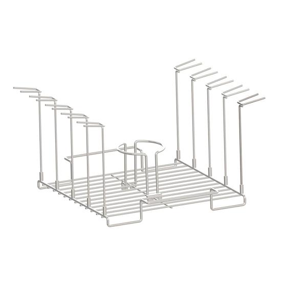 

Держатель для курицы из пивной банки из нержавеющей стали для гриля Подставка 4-в-1 с 10 отделениями для куриных крыльев/подставки для ног/шашлыков для барбекю для вечеринок на открытом воздухе