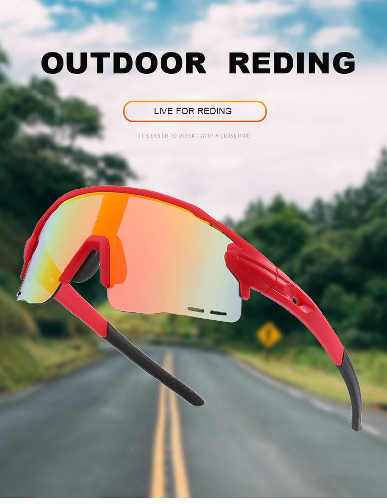 New Colorful Cycling Sunglasses For Men And Women Windproof Sports Sunglasses Outdoor Sports Glasses Safety Glasses 835