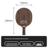 BOER 5-Schicht Reines Holz Tischtennis Holz