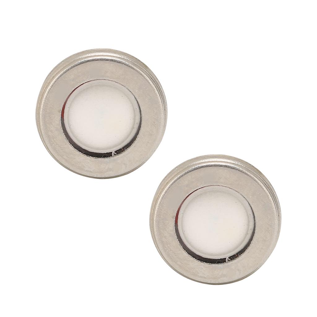 2pcs 10mm Headphone Speaker Driver Professional PU LCP Diaphragm Strong Bass DIY Replacement