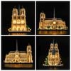 Kyglaring LED Light Kit Suitable for Lego Notre Dame De Paris 21061 Building Blocks Decorative Lamp Not Include Lego Building