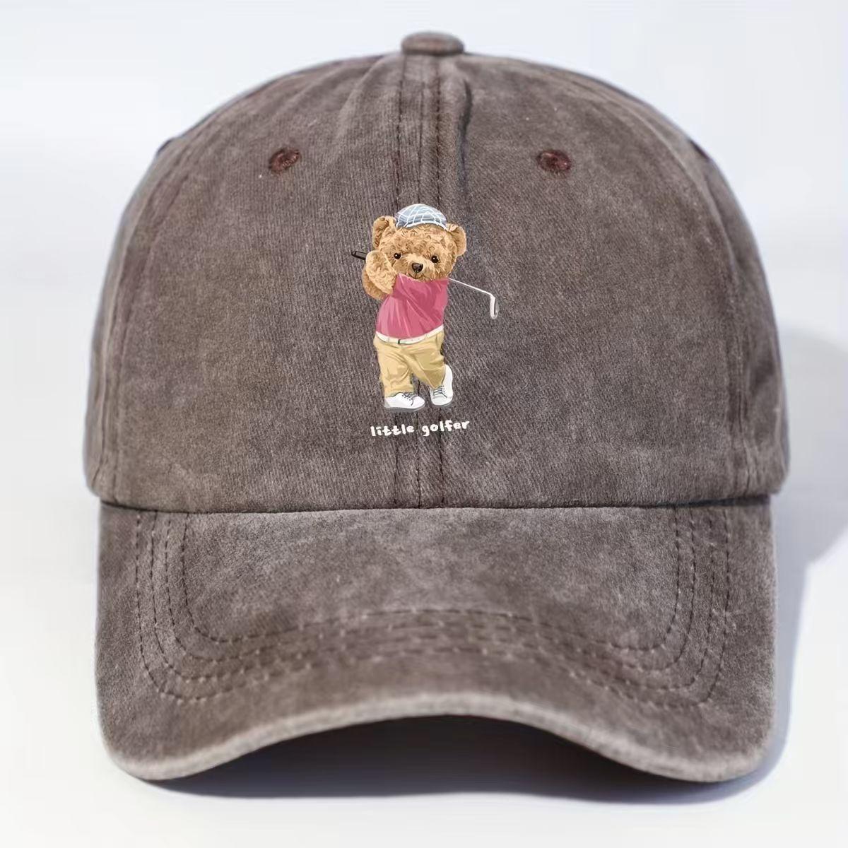 [Adjustable Cotton Baseball Cap] Xlamulu Adjustable Cap LightweightBreathableCotton BaseballCap With Closure, Perfect For School Adjustable