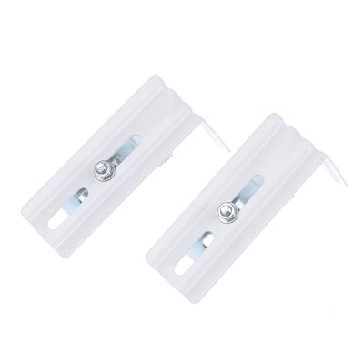 1/2 Pezzi Clip di Supporto per Tende a Rullo Verticali in Metallo, Supporto di Fissaggio per Tiranti Tapparelle, Accessori