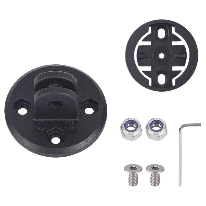 Multifunctional Bicycles Camera Adaptors Mount Bike Computer Fixing Base Bike Light Seat Post Mount Computer Holder