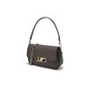 New MICHAEL KORS PARKER Artificial Leather Shoulder Bag, Handbag, Shoulder Bag Women's 30F2G7PC6B-BROWN-BLK