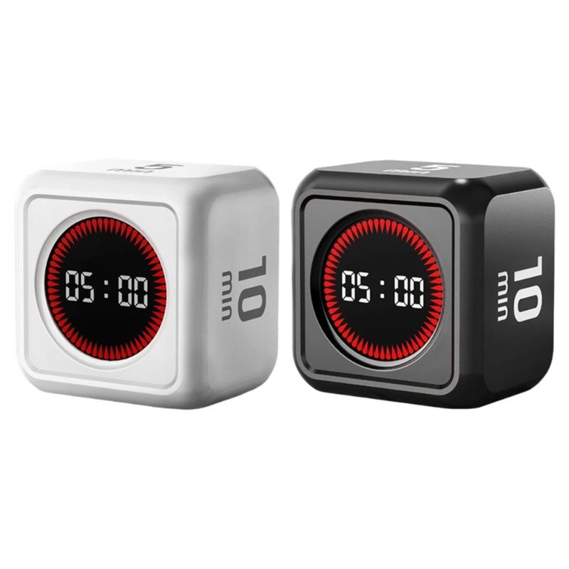 Schwerkraftsensoren Produktivitäts-Timer Digitaler Countdown-Timer mit LED-Anzeige Zeitmanagement-Gadget Küchenwerkzeug