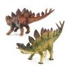 Durable Pvc Dinosaur Models For Kids With Realistic Stegosaurus And Triceratops Static Figurines In Colors Bright
