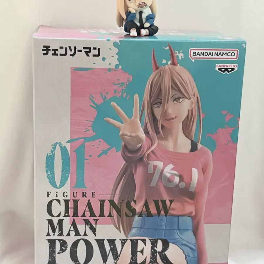 

(нераспечатанный) Banpresto Chainsaw Man Фигурка Пауэр+бу Бак Плечевой Кунг Гача