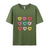 Love Print Anime Faith TshirtWomen Short TshirtShort Sleeve cottonDoublesidedHoliday wearFoundation Wear Funny