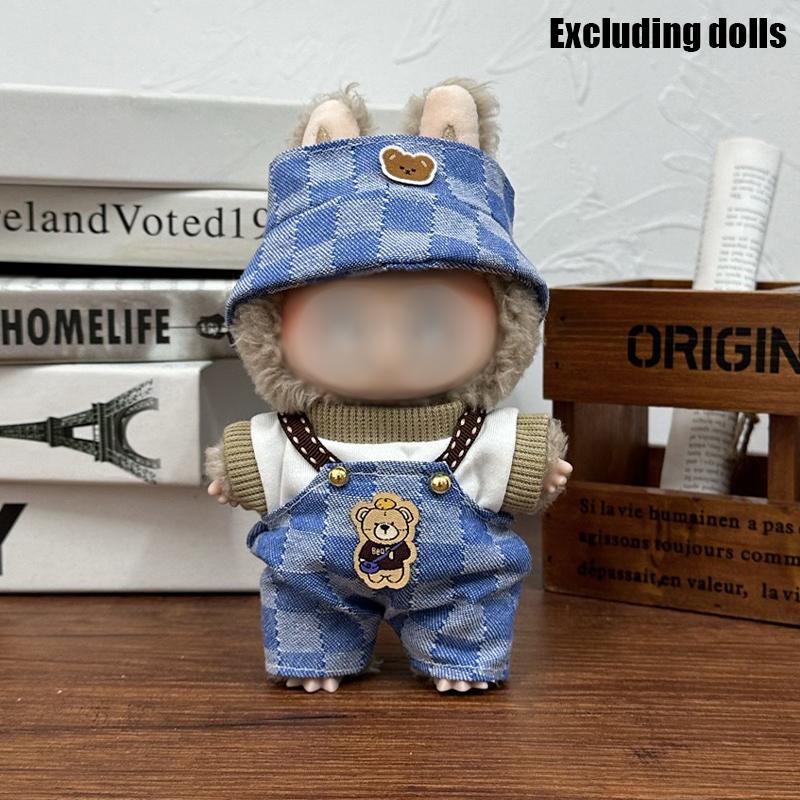 

Одежда для куклы Rabu 17 см Rabu Первое поколение Второе поколение Мягкая игрушка Набор одежды для куклы Не включает куклу