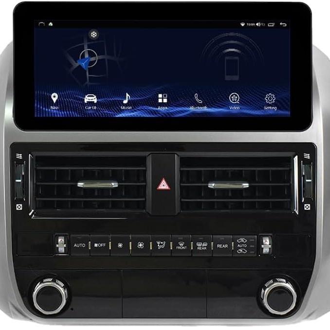 Lexus GX460/GX400 Retrofit: New Central Display with Navigation, CarPlay, and Reversing Camera.