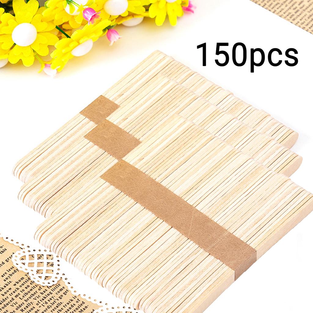 50/100/150pcs DIY wooden sticks, gift making, miniature scenes, mini houses, fairy gardens, dollhouses, handmade accessories.