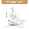 Meditating Buddhas Sculpture Resins Hanuman Statue Hindu God of Strength Figurine Spiritual Decors for Home and Office