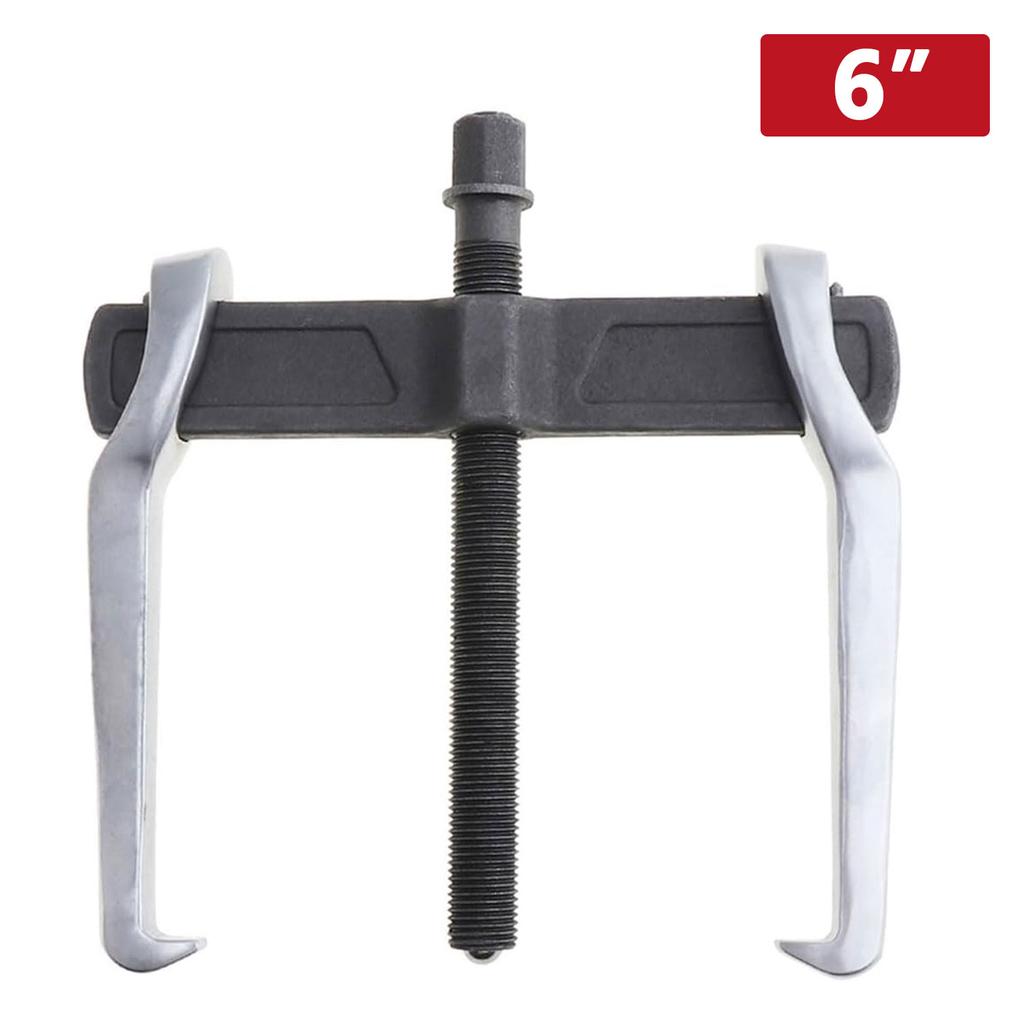2-Jaw Gear Bearing Puller Removal Tool 4" 6"Industry Gear Adjustable Gear Puller Kit Pulley Remover Straight Type Gear Repair