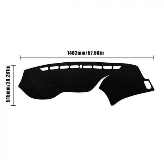 1Pcs Dashmat Car Dashboard Cover Dash Interior Mat For Honda Accord 2013-17