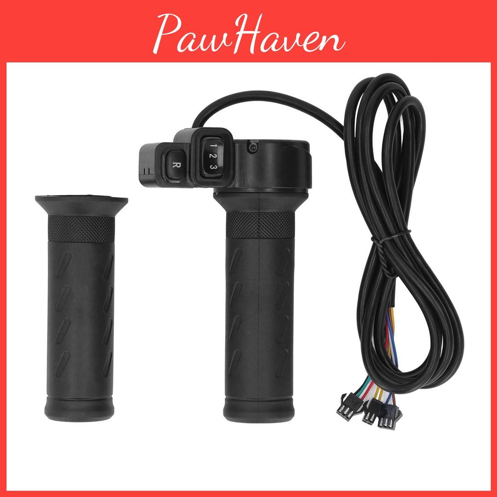 Electric Pair 1 Twist Bike Throttle Electric Bicycle Scooter Throttle Grip Handlebar For 22 To