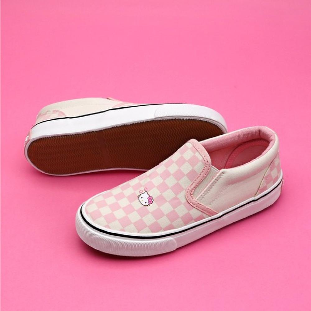 Freefries Shoes Hello Kitty Check Kids Slip On