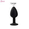 4pcs/set Crystal Anal Sex Toy Butt Plug Sex Toy for Men Prostate Massager Bullet Vibrator for Women