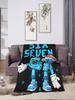 Soft Flannel Throw Blanket for Kids and Adults Camping Meme  Six Seven  Italian Brainrot Design Bedspread for Living Room or Bed