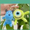Soft And Huggable Sulley Plush Doll Keyring Charming Gift For Monsters University Collectors