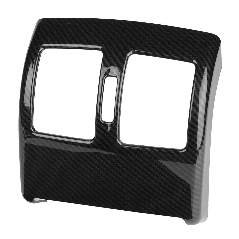 Carbon Fiber Style Rear Air Conditioning Vent Frame Trim for Mercedes Benz C Class W204 08 13