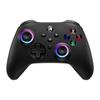 Switch RGB Turbo Rapid Back Vibration 1000mAh Pro Black Controller, Wireless/Wired, 6-Axis Gyro, Wireless, Lights, Fire, Buttons, 4-Level Adjustment,