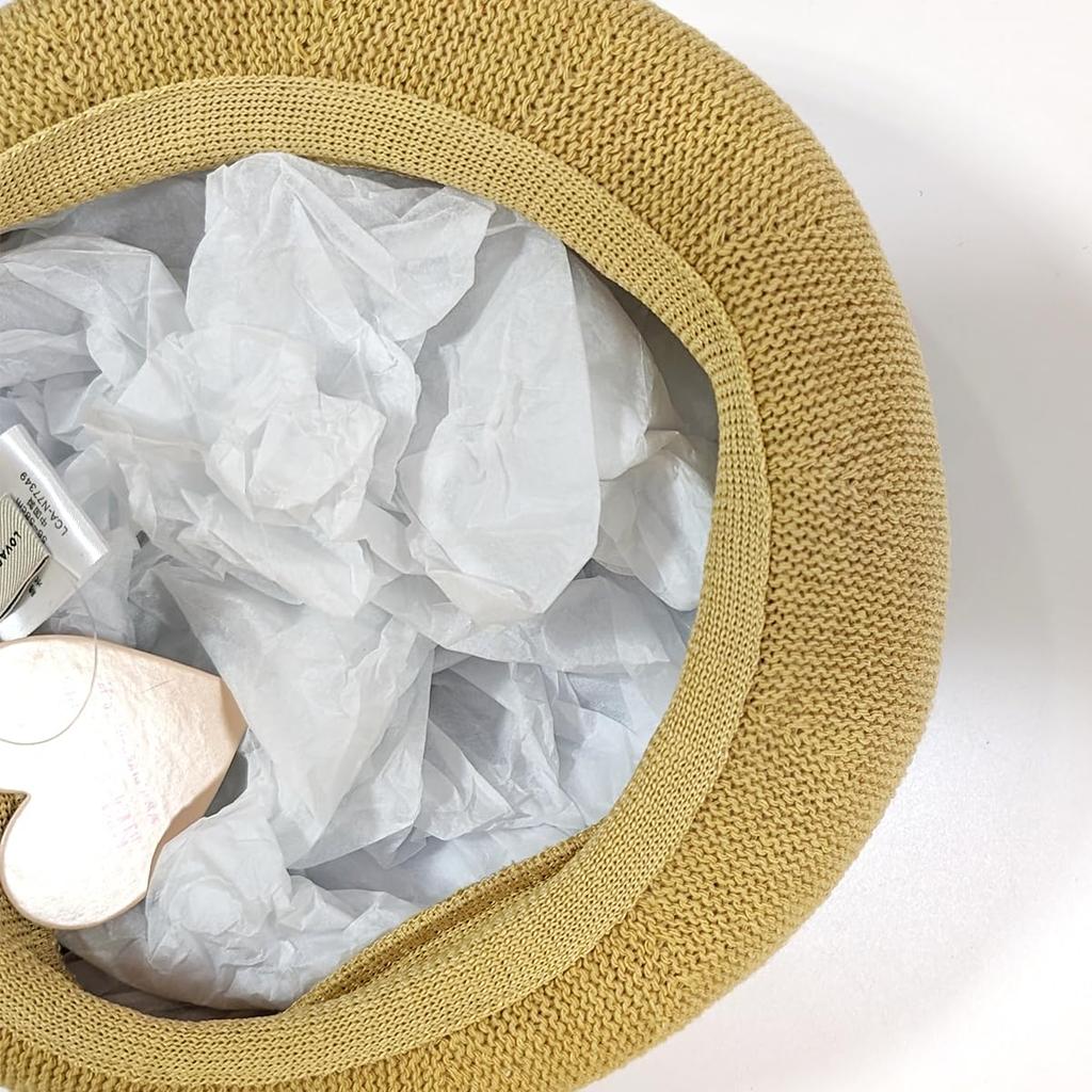 Gorro Básico Enchi de Algodón Termo un gorro ligero y boina hechos de algodón termo en Beret, hilo, moca.