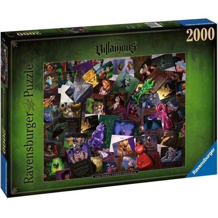 Puzzle 2000 p - Collection Disney Villainous - Ravensburger