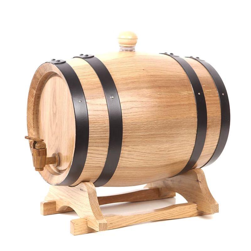 Solid Oak Wine Fermentation Barrel