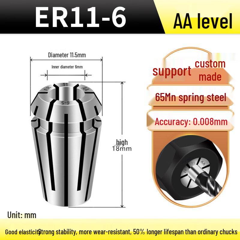 

Aokewen AA Grade ER11-5 Collet Chuck