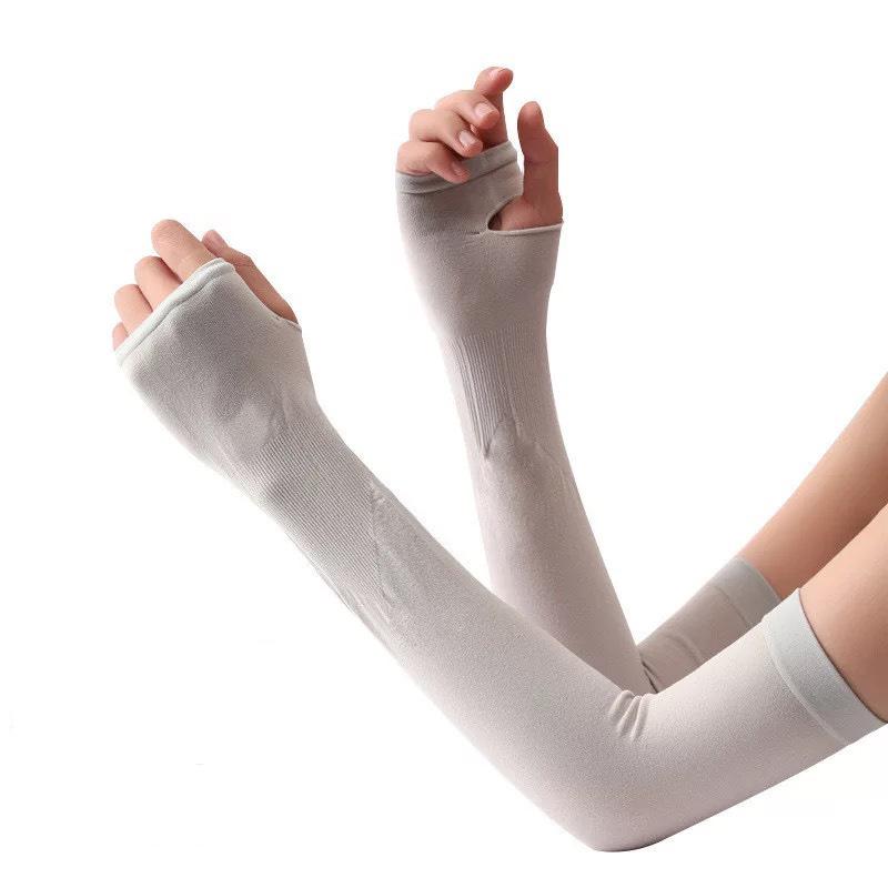 Unisex Ice Cool Sun Protection Arm Sleeves For Outdoor Cycling Driving Fishing