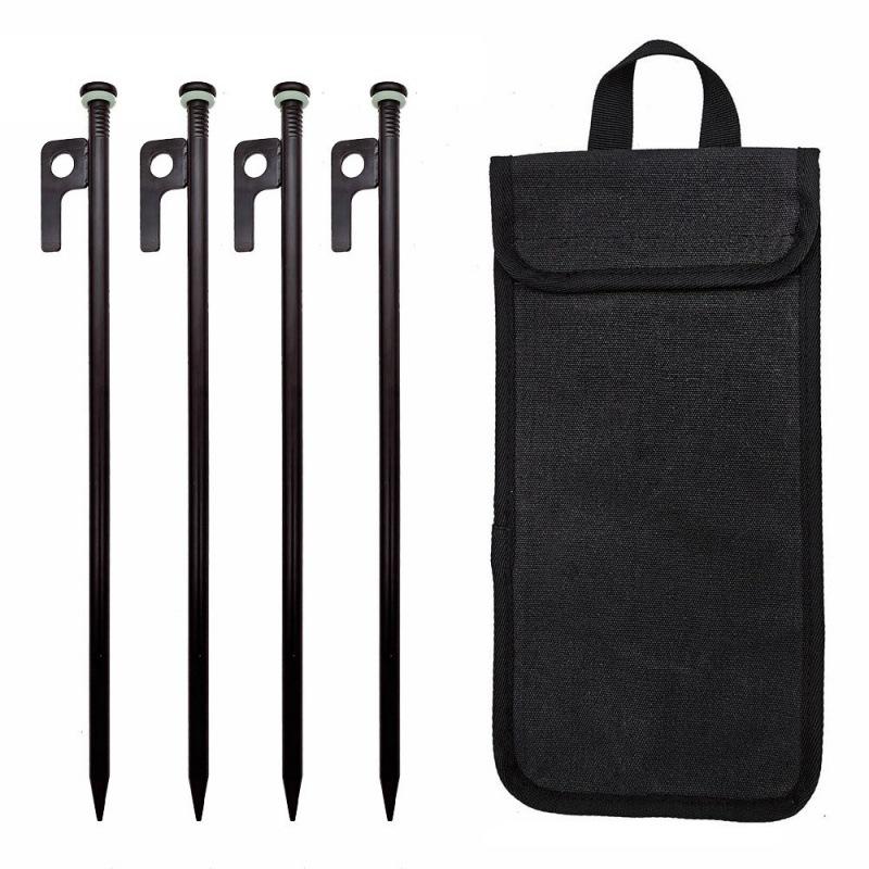 Camping Tent Legs Tent Stakes Pegging Ground Nails 30Cm Length Outdoor Camper Tourist Supplies Accessories