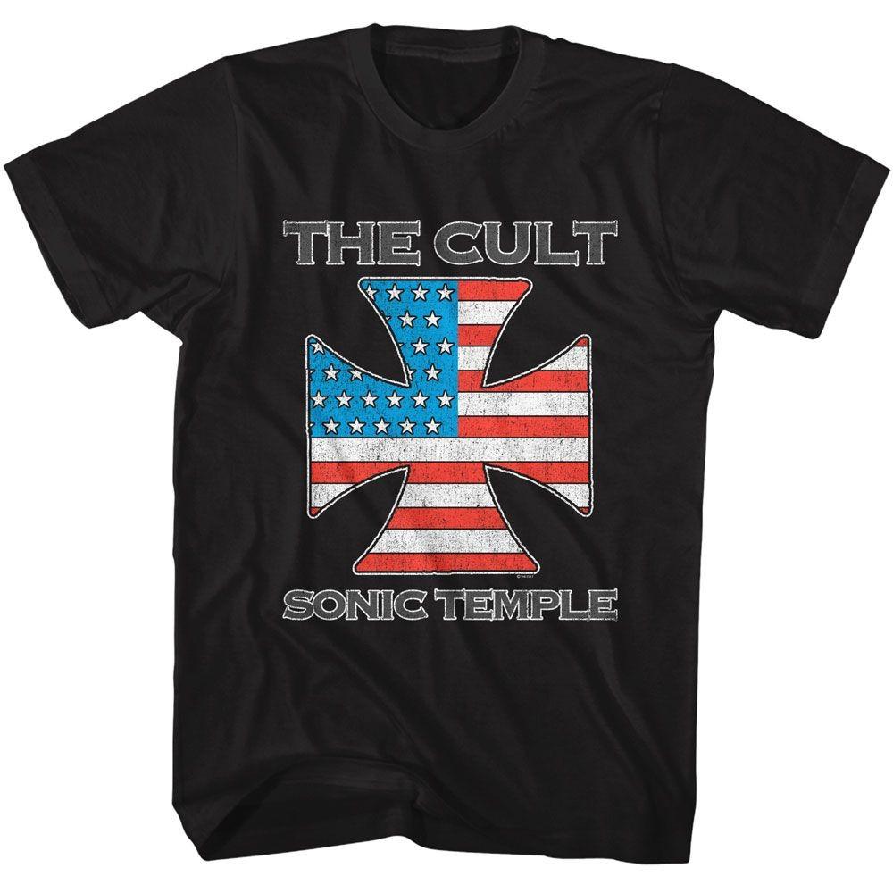 The Cult Sonic Temple Black Music T-shirt Tops Tees Men's Women's Unisex