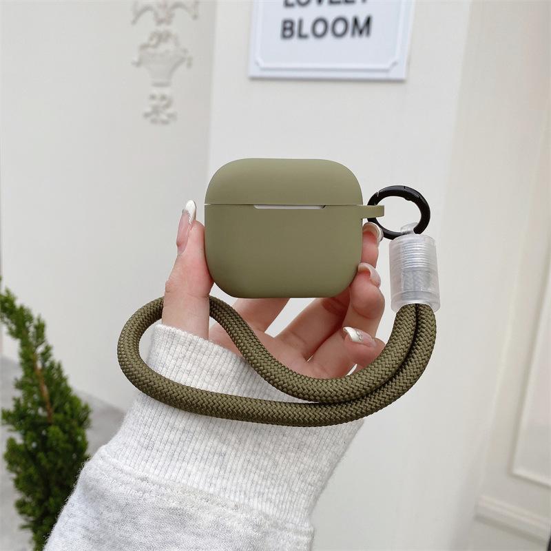 Hand Rope for Apple AirPods 1 Generation Bluetooth Headset Protective Case Pro1 Headphone Case 1st Generation Silicone Soft Case