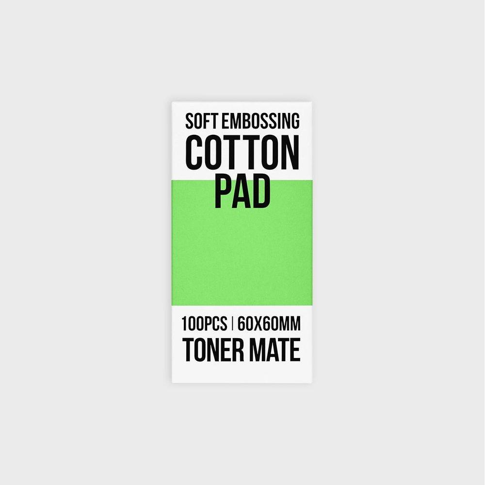 100 Soft Embossed Round Cotton Pads