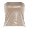 In the Summer of 2008, the New Pure Desire Wind Hot Diamond Tube Top Women's Off-shoulder Design Sense Slim and Thin Versatile Top